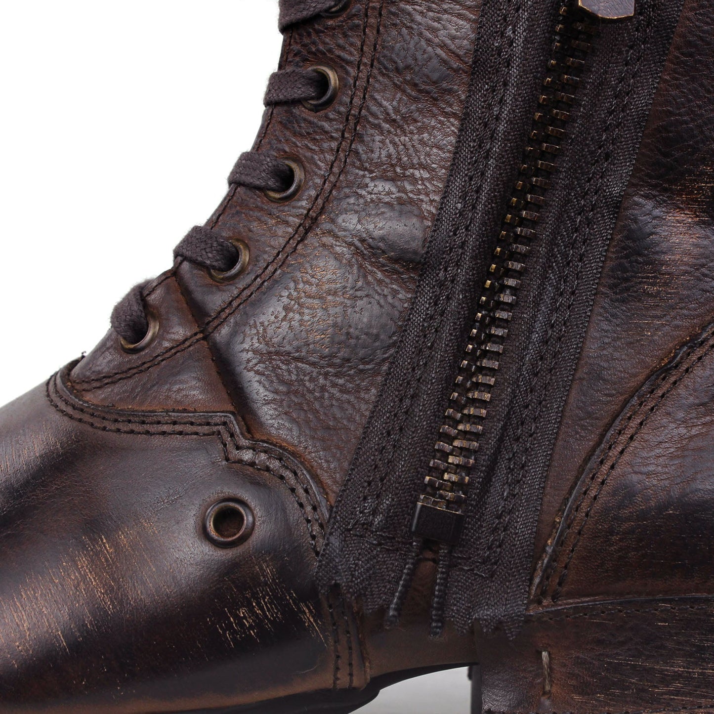Botines de cuero para hombre OS-5008-8-E-F