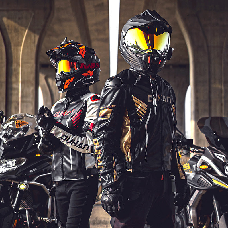 Duhan Motorcycle Jacket and Pants Winter Riding Gear