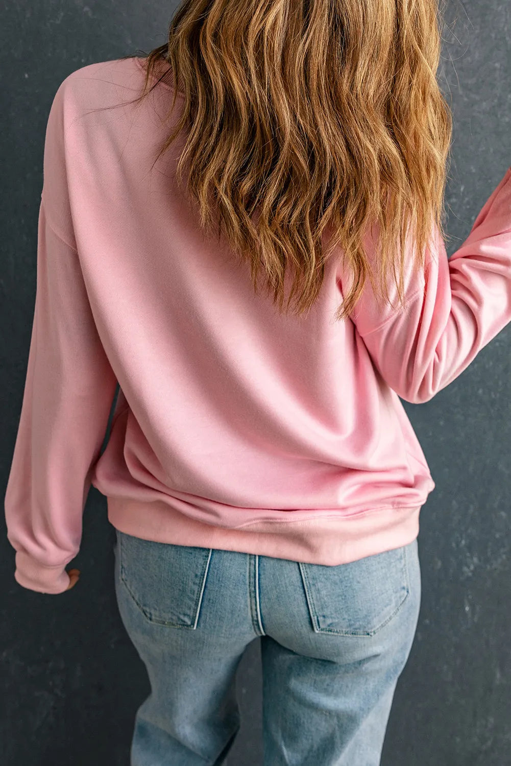 Sudadera de cuello redondo y manga larga "DÍA DE PARTIDO"