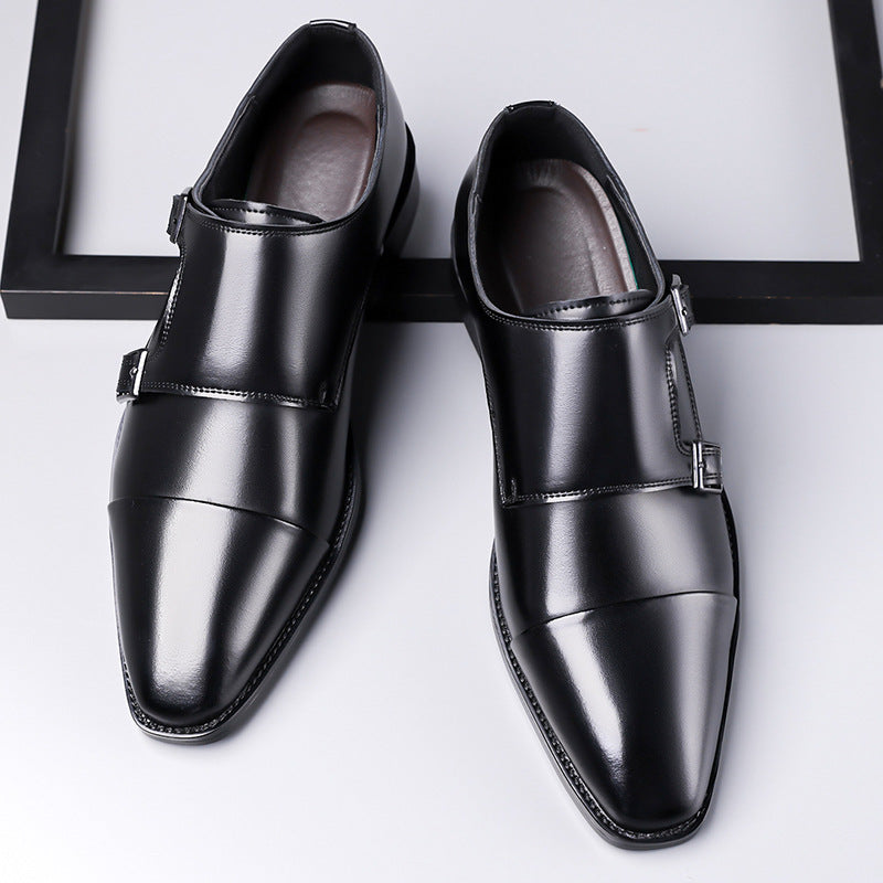 Leather Shoes Men's Business Shoes Oxford