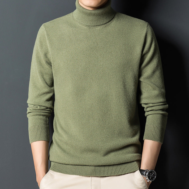 Cashmere Sweater Pullover Thick Sweater For Men