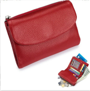 Women's Short Wallet with Soft Slouchy Shape