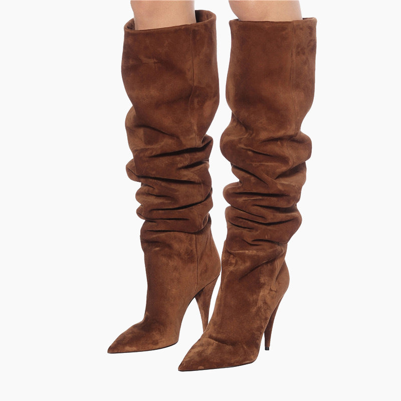 And Sleeve High Leg Boots