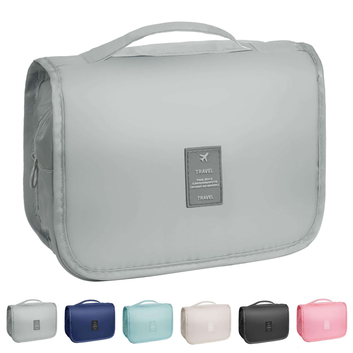 waterproof hanging toiletry bag for travel