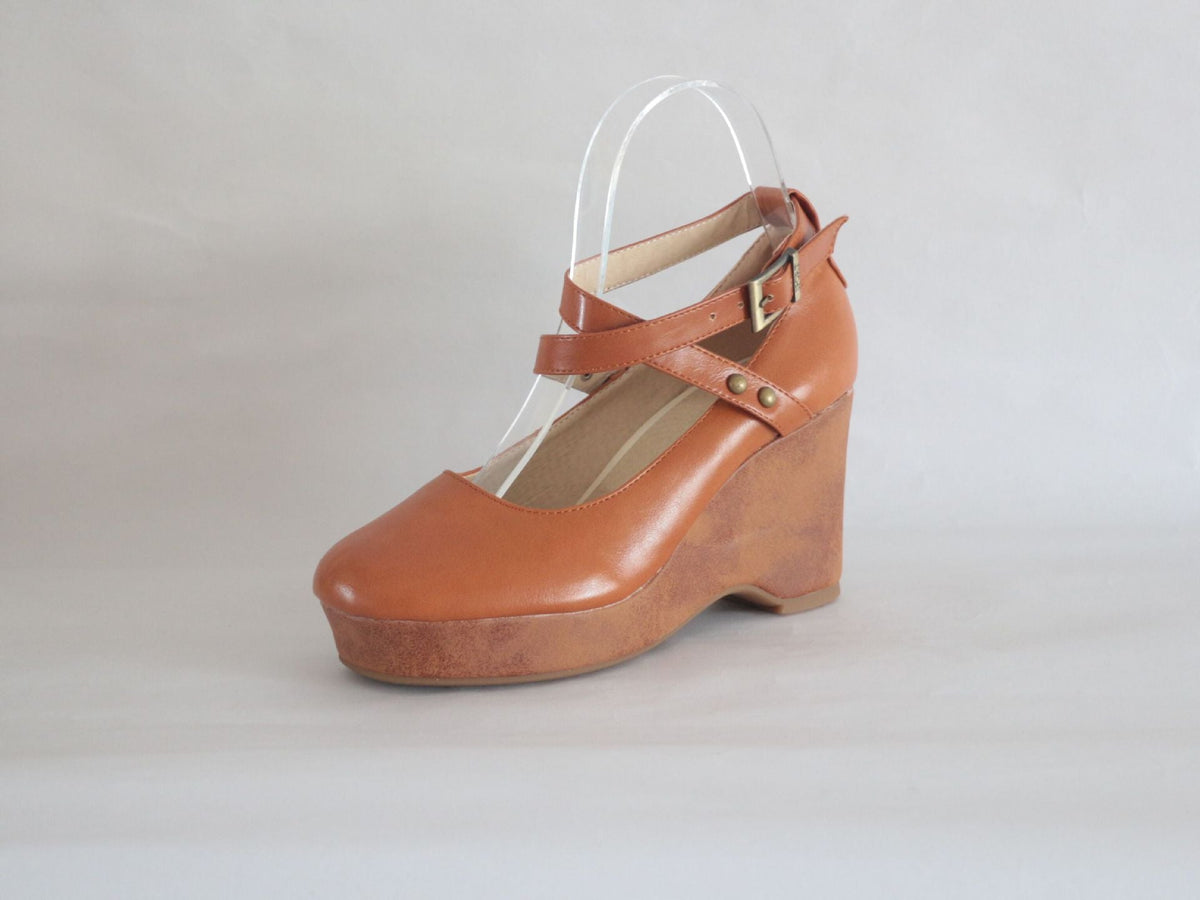 Chunky Heel Platform Sandals