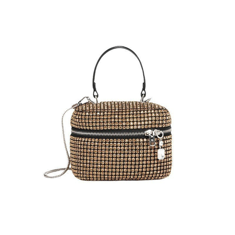 Spring New Fashion Chain ShoulderCrossbody Small Square Handbag