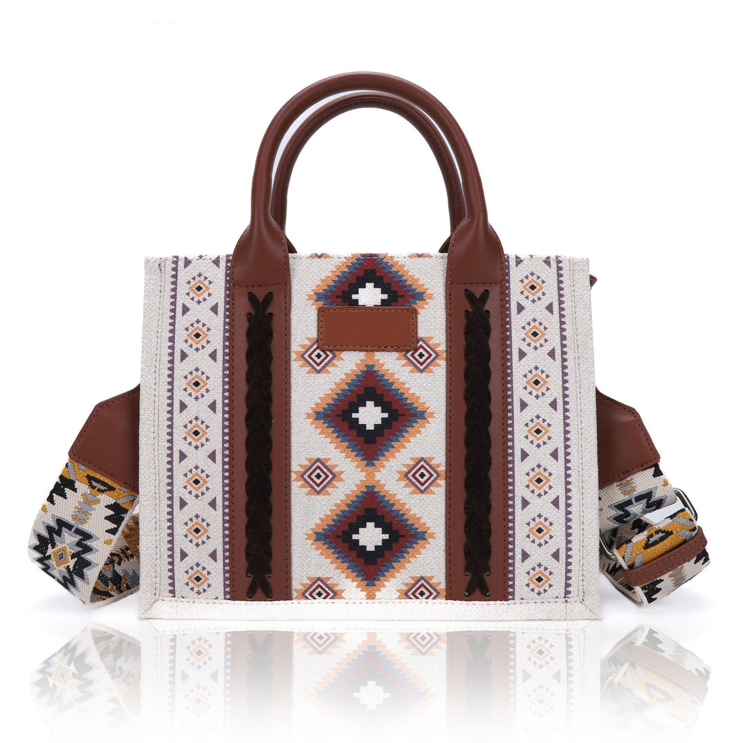 Women's Hand-Woven Messenger Bag