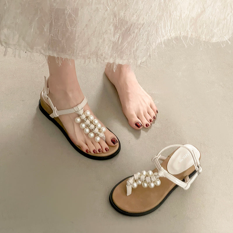 Thick Sole Height Increasing Wedge Thong Super High Heel Sandals Women 2026 New Summer For Dresses Comfortable Thong Roman Shoes