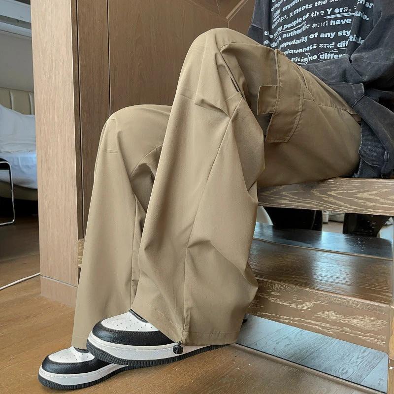 Loose Straight Casual Cargo Pants For Men