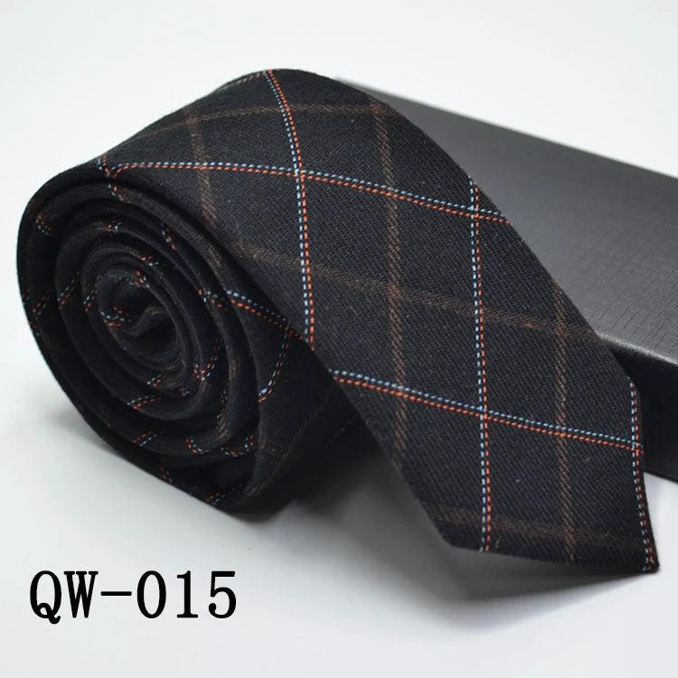 Men's Super Narrow Wool-like Elegant Tie
