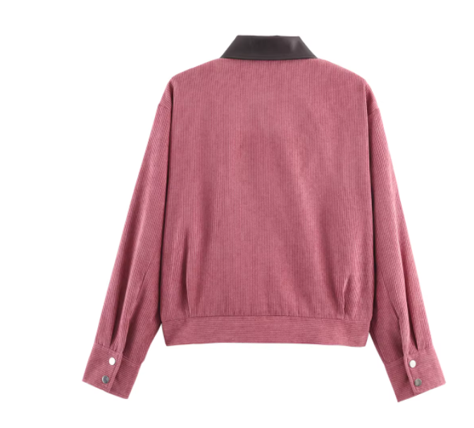 Womens Clothing European And American Style Fashionable All-Match 3-Color Corduroy