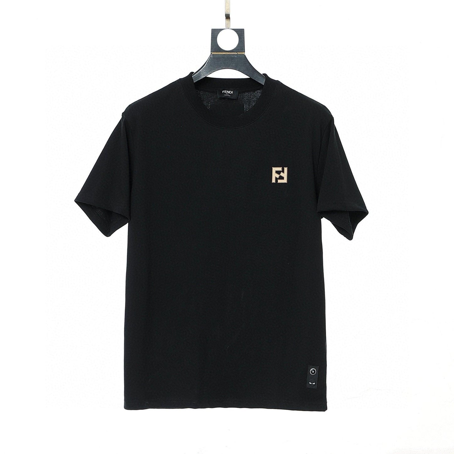 Fendi T-Shirt without Collar 'Black'