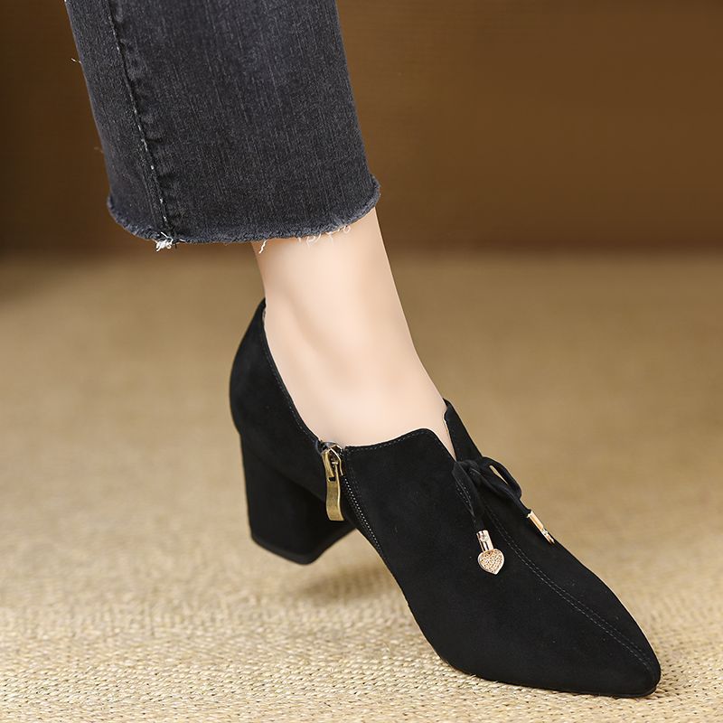 Women's Chunky Heel Flats