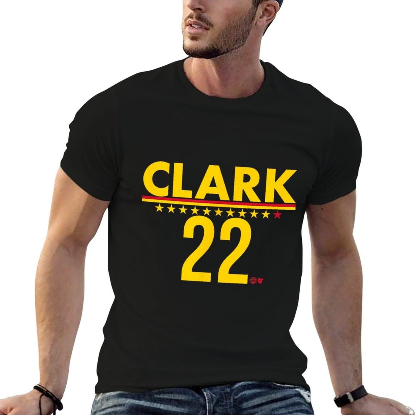BreakingT Caitlin Clark IND 22 - Indiana Basketball, Small, Blue Odor-resistant T-Shirt