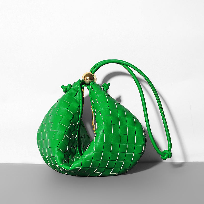 Small Golden Ball Woven Travel Bag