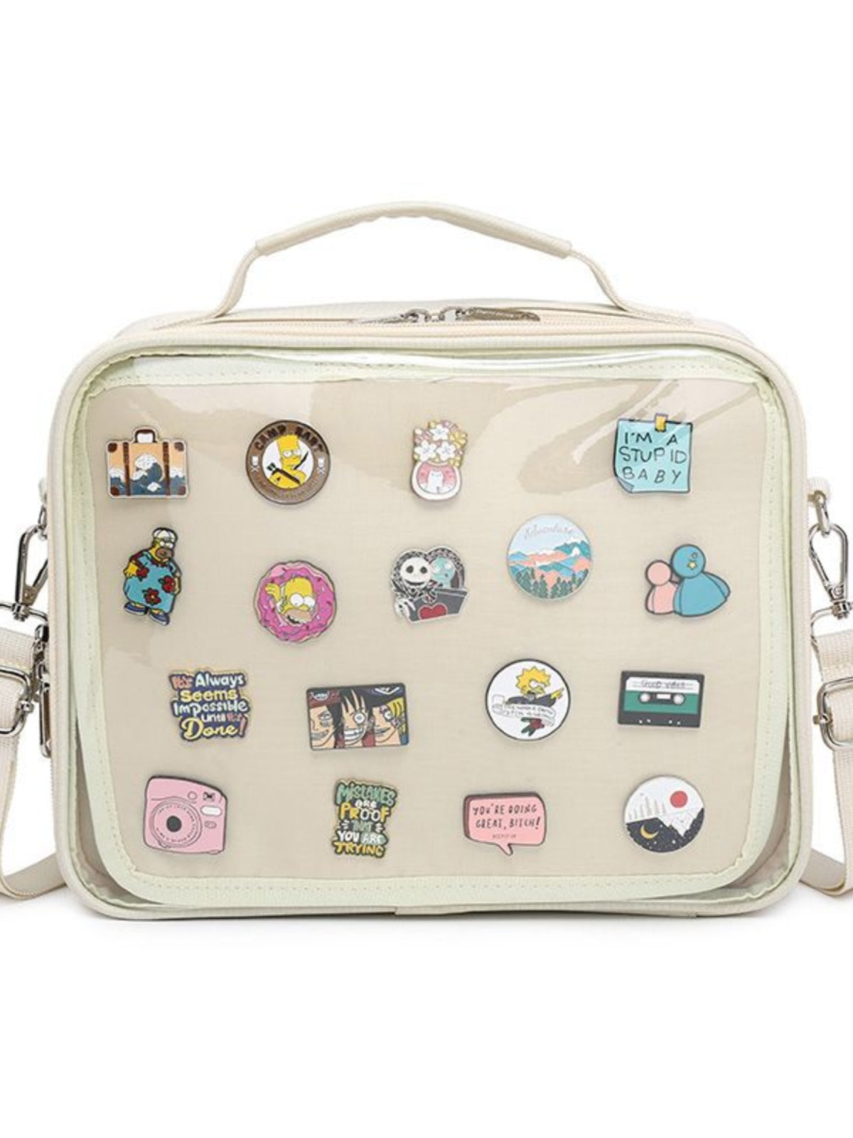 Oxford Cloth Snack Backpack Handbag