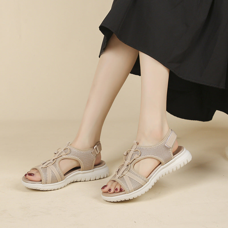 Women's Platform Mesh Sports Sandals