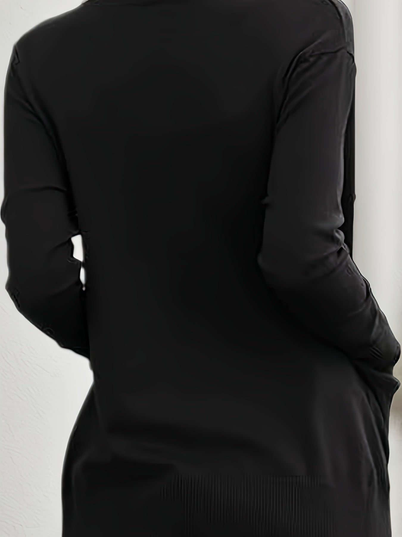 Cárdigan de punto casual para mujer con bolsillos