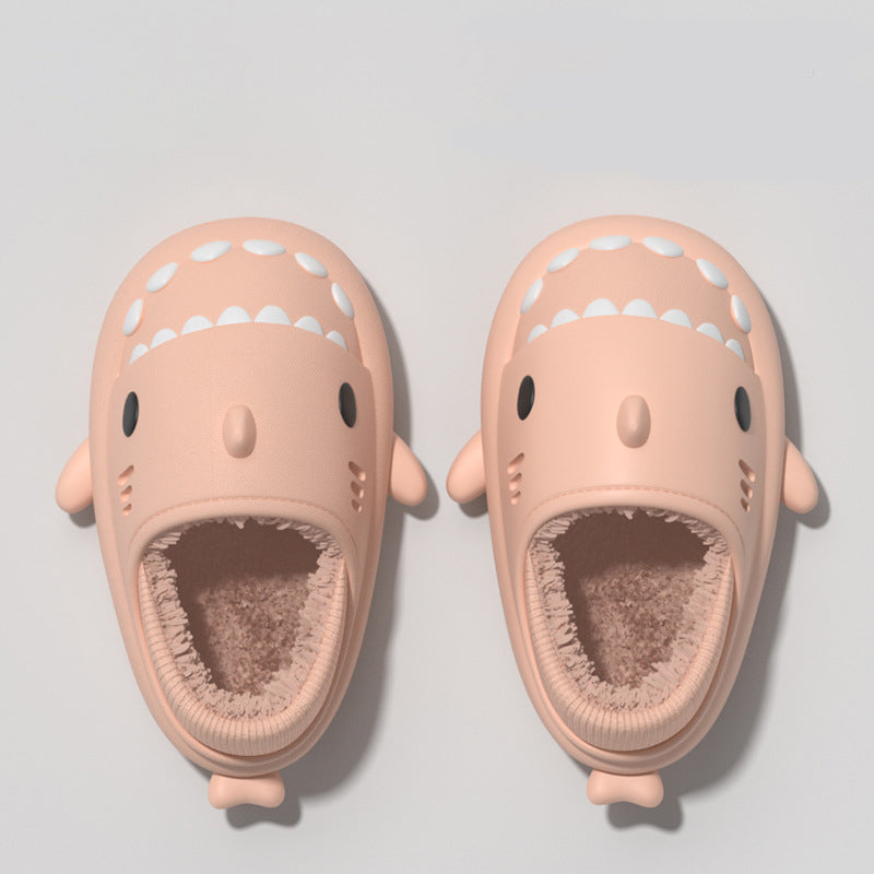 Unisex Shark Slippers Warm House Shoes