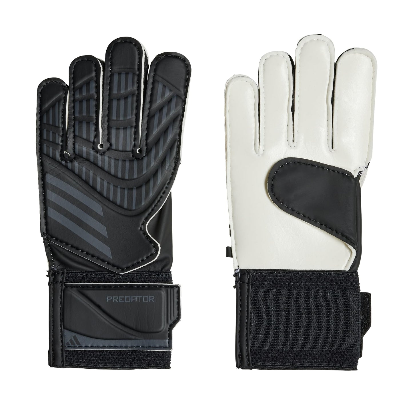 adidas Unisex-Kids Training Predator Goalie Gloves Black/Black/Black 6