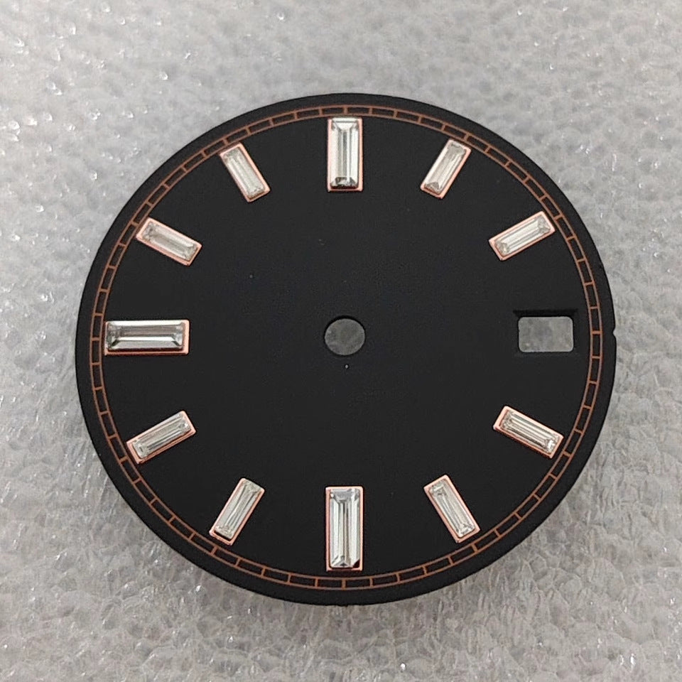 Watch Accessory 285mm Sunburst Dial With Stone-patterned Bezel, No Luminous Coating
