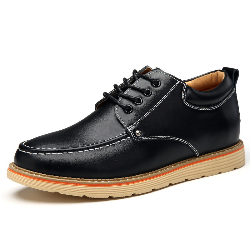 Men's Height Increasing Leather Shoes