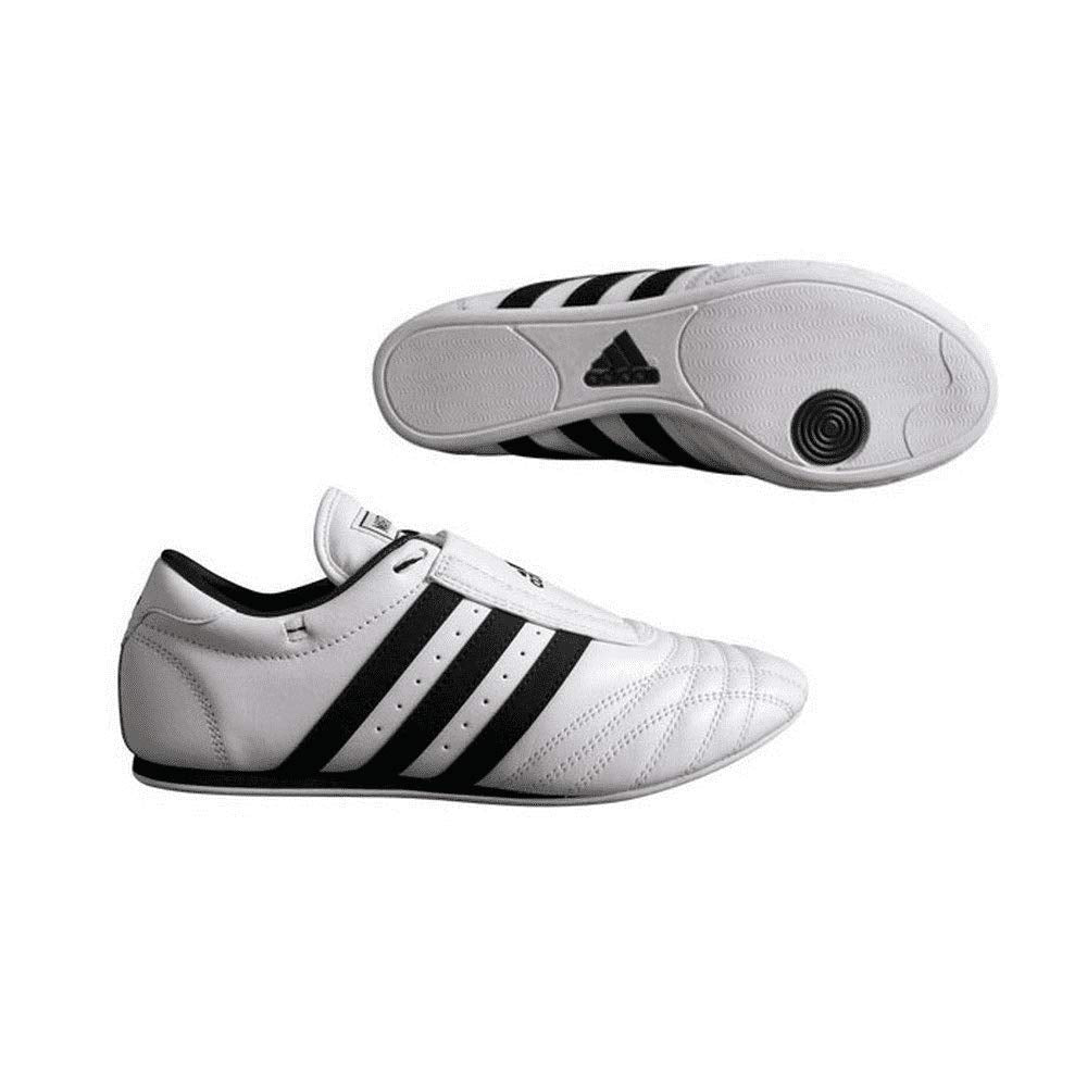 adidas SM II Shoes - White w/Black Stripes - 9