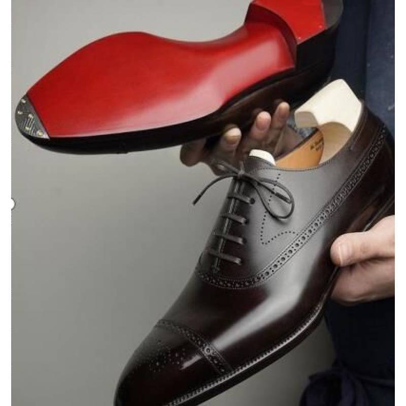 Men's Pointed Leather Boots