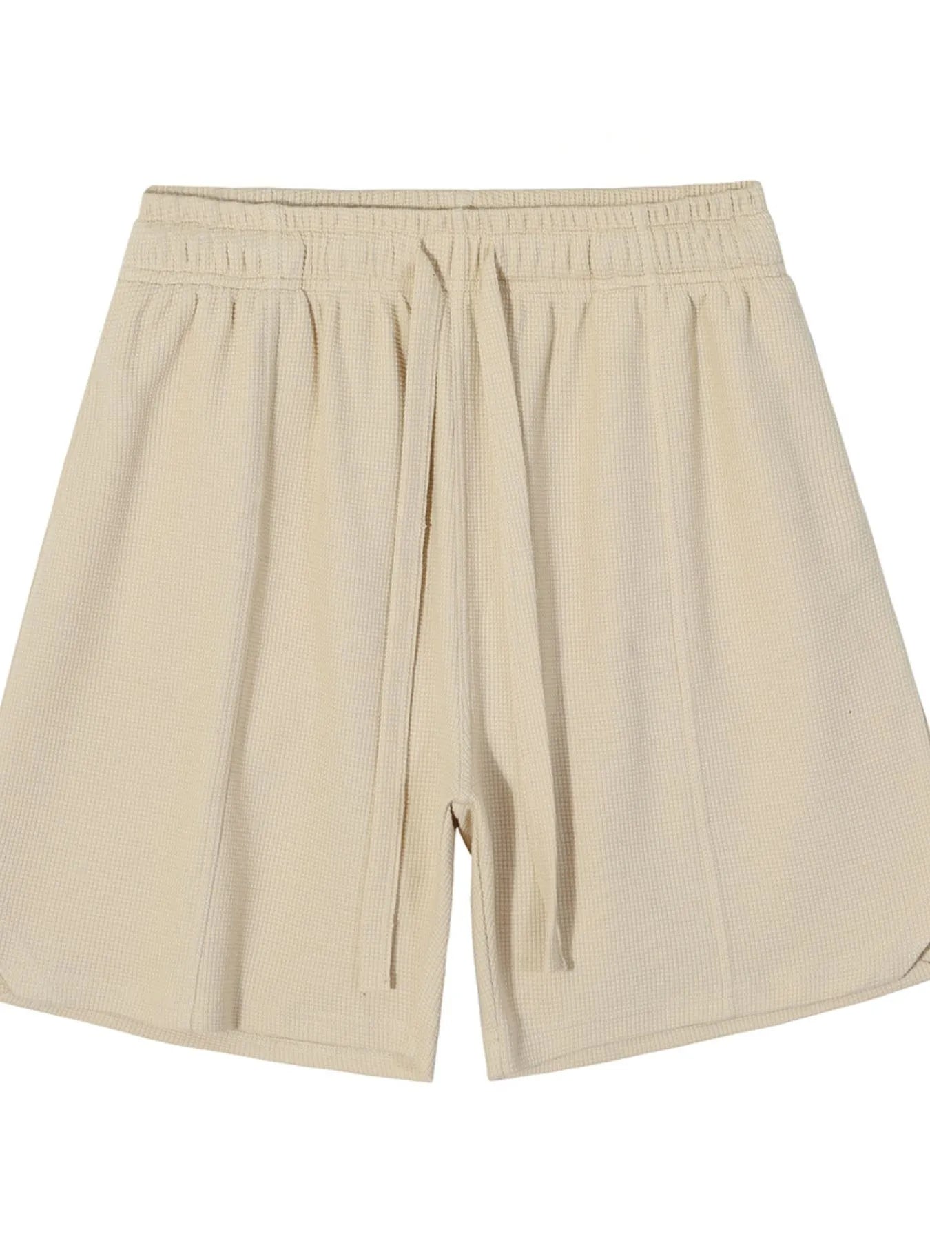 Pantalones cortos de hombre con cordón y bolsillos