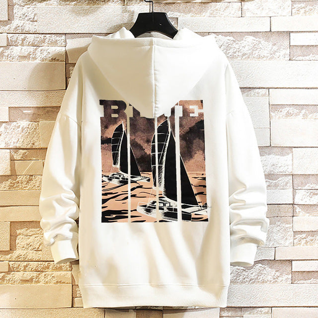 Men's Plus Size Warm Hooded Jacket for Autumn/Winter