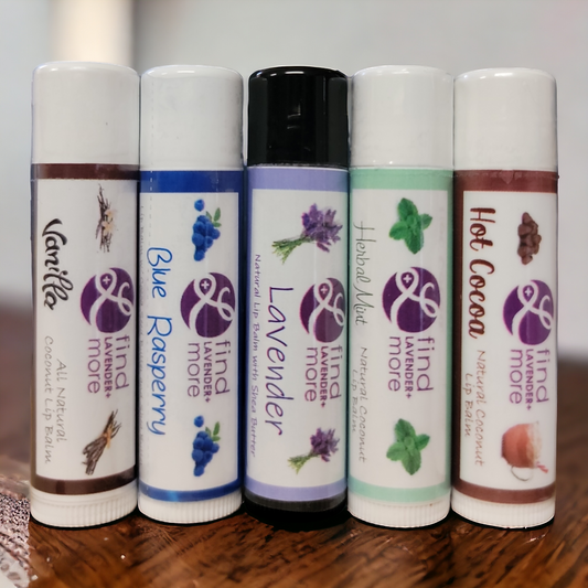 Bálsamos labiales con karité 100% natural (Paquete de 3)