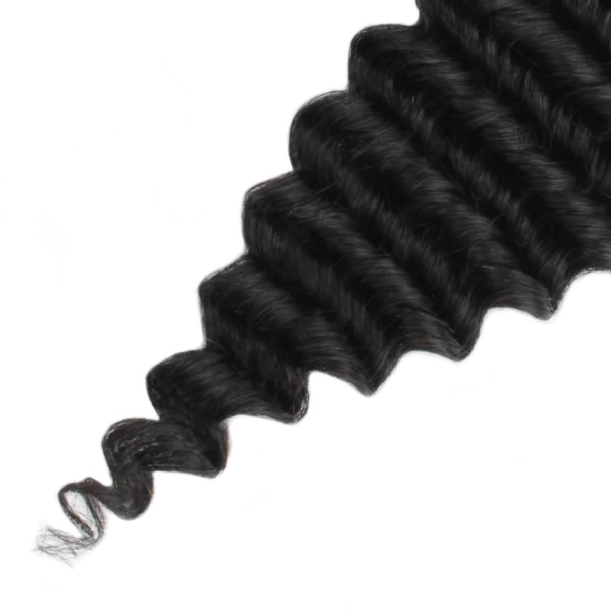 Deep Wave 5x5 HD Lace Human Hair Closure