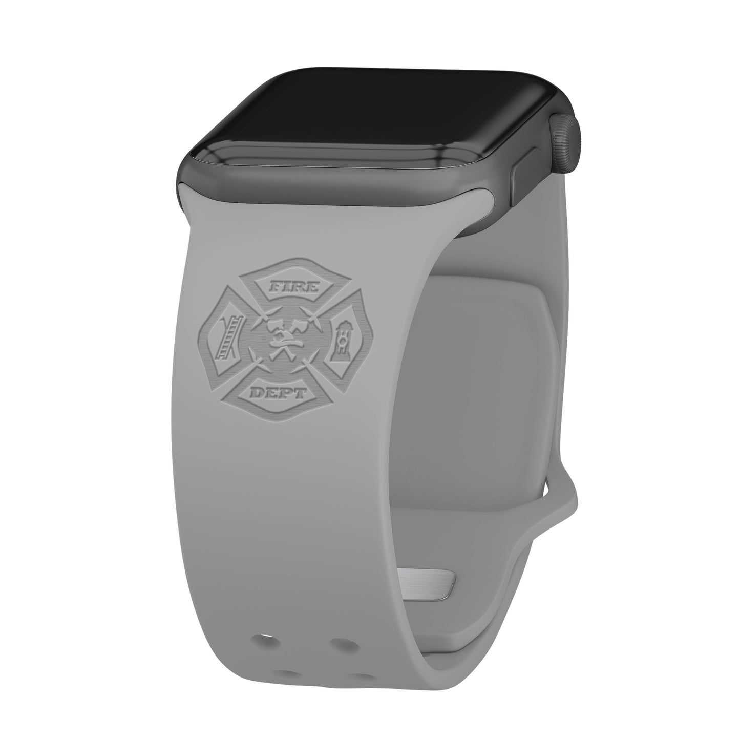 Firefighter First Responder Engraved  Apple Watch Band