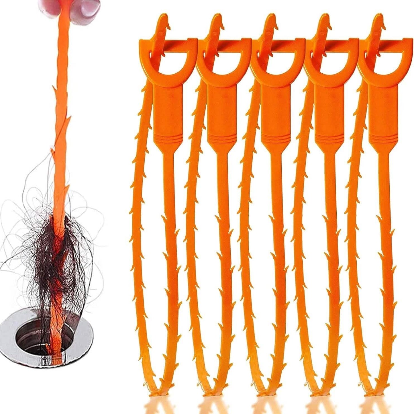 6-Pack: 19.6-inch Flexible Basic Drain Plug Remover