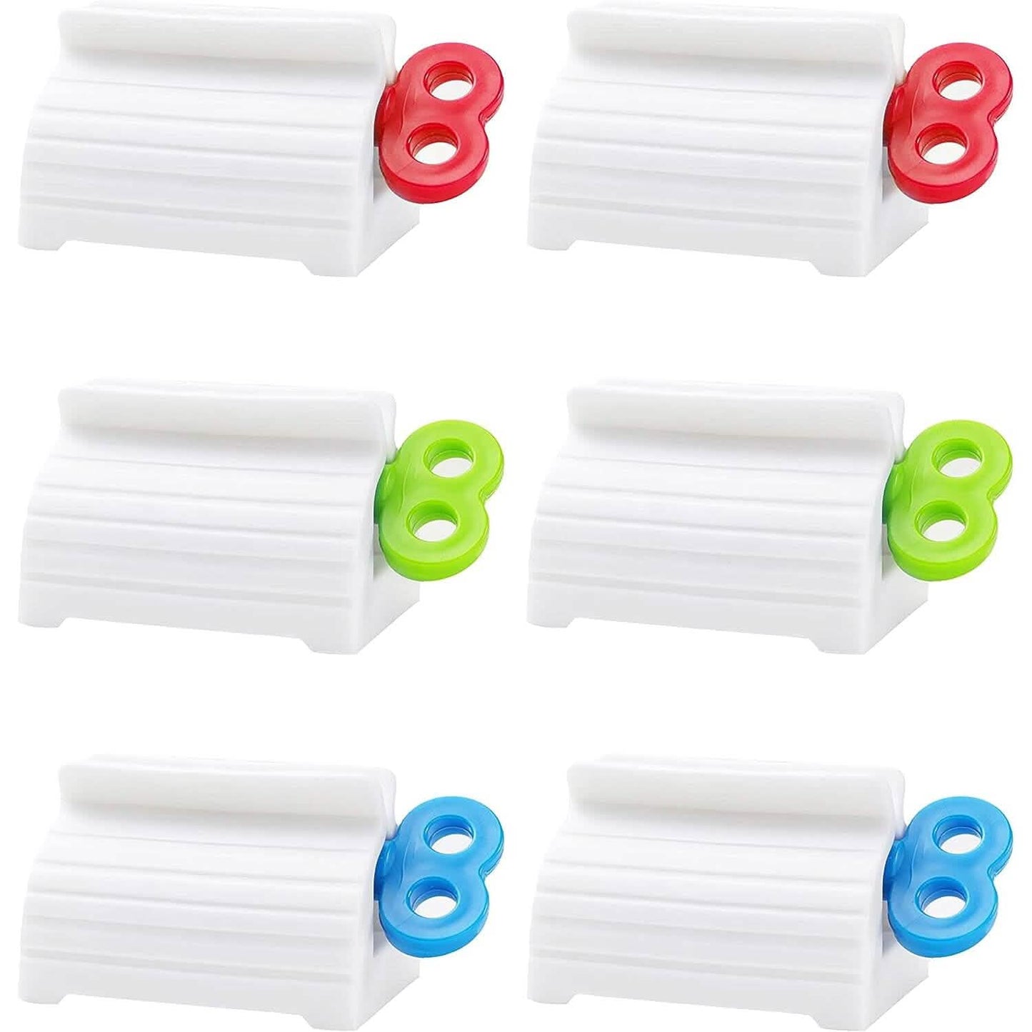 6-Pieces: Multi-Purpose Toothpaste Dispenser