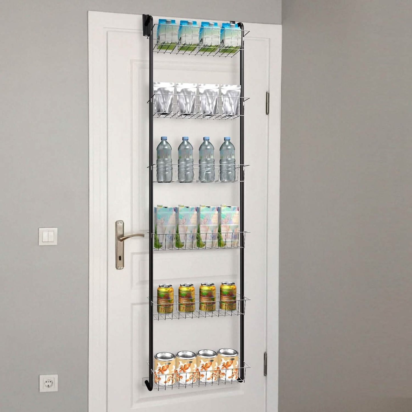 6-Tier Over Door Pantry Organizer