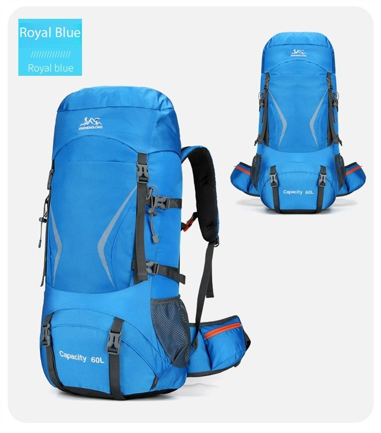 New Outdoor Mountaineering Bag Large Capacity Lightweight Waterproof Professional Hiking Camping Backpack