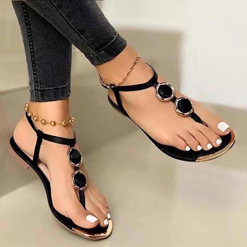 Women's Flat Sandals Beach Shoes