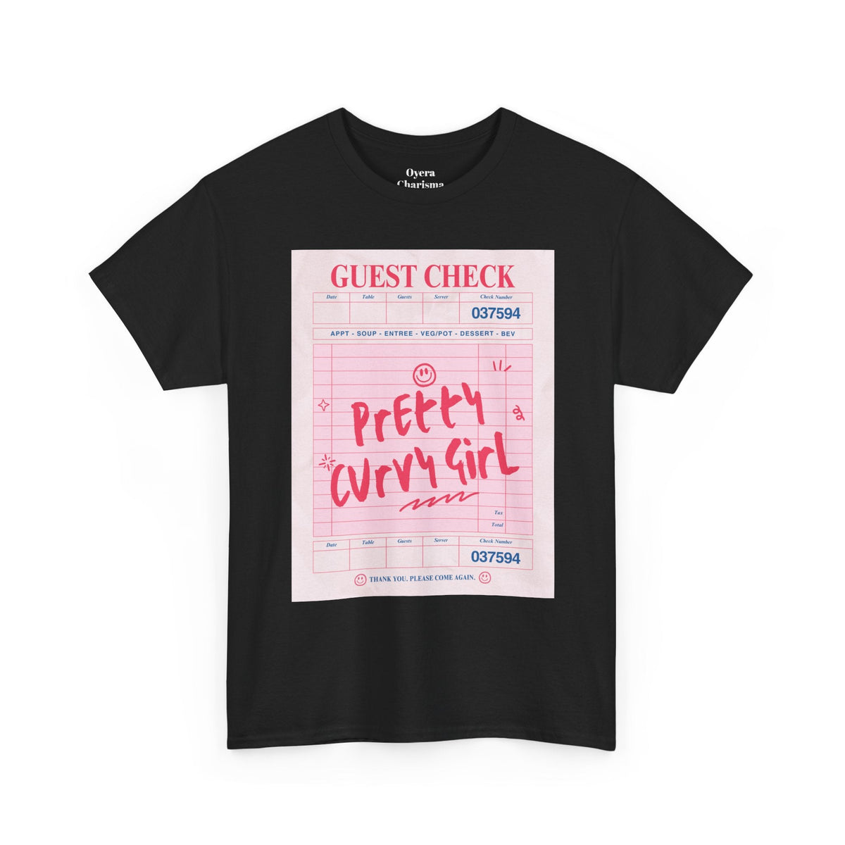 “Pretty Curvy Girl” Graphic Tee
