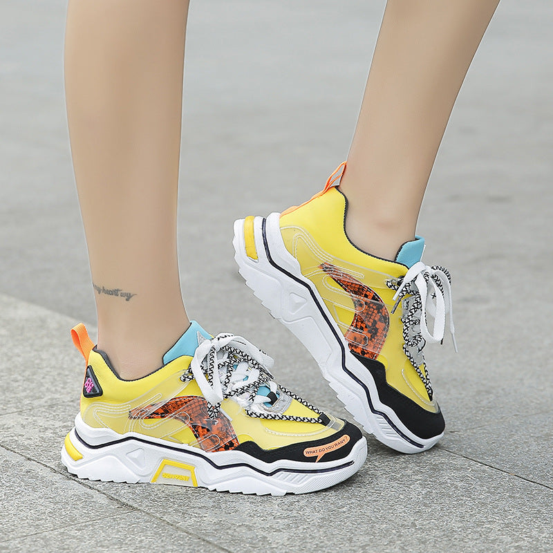 Wild platform sneakers