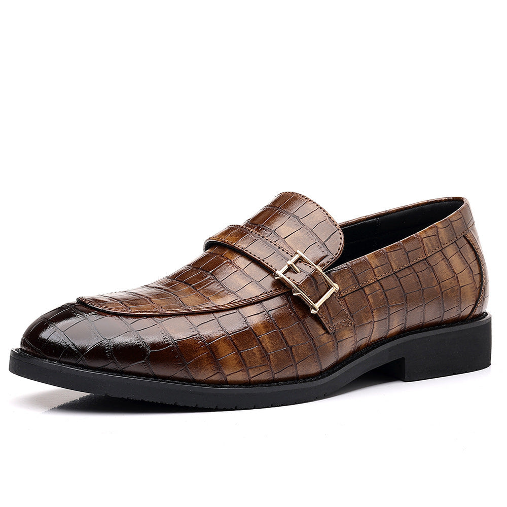 Men's Casual Plus-Size Leather Shoes