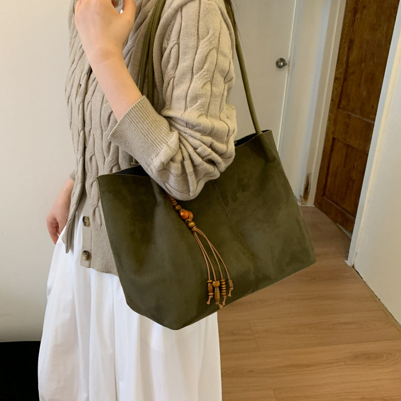 Large Capacity Casual Retro Tote Bag Handbag