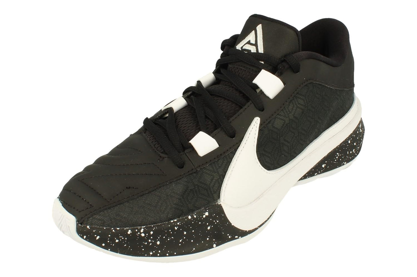 Nike Giannis Freak 5 Mens Basketball Shoes (DX4985-003 Black/Pure Platinum/White) Size 10.5