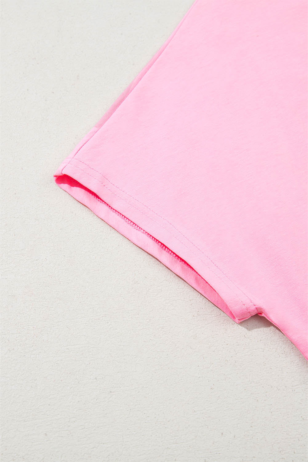 Camiseta con cuello y medio botones bicolor Myosotis