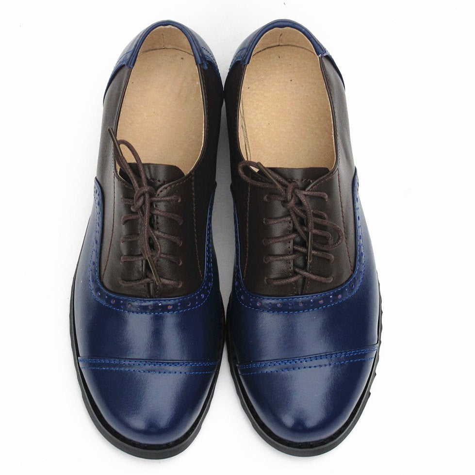 Flat shoes small leather shoes Oxford shoes women's shoes