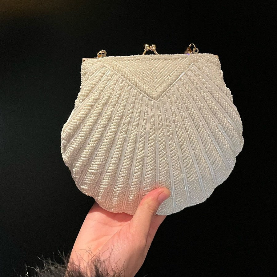 Shell-shaped Crossbody Shoulder Tote Bag For Women