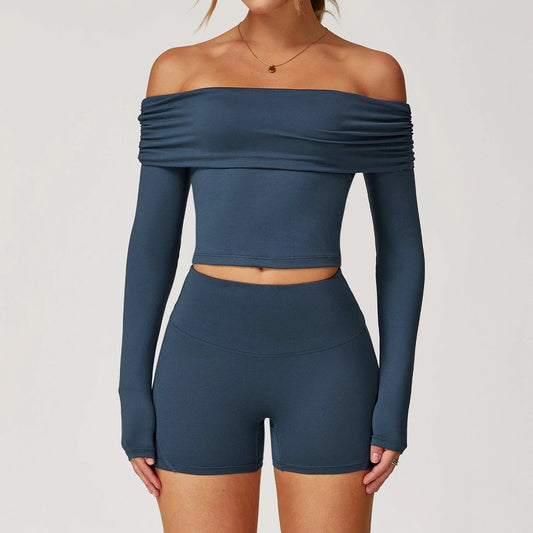Traje de yoga y fitness informal, cómodo y versátil para mujer