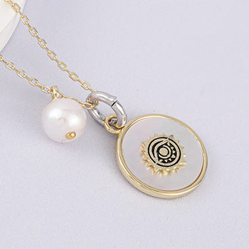 S925 Silver Baroque Pearl Necklace