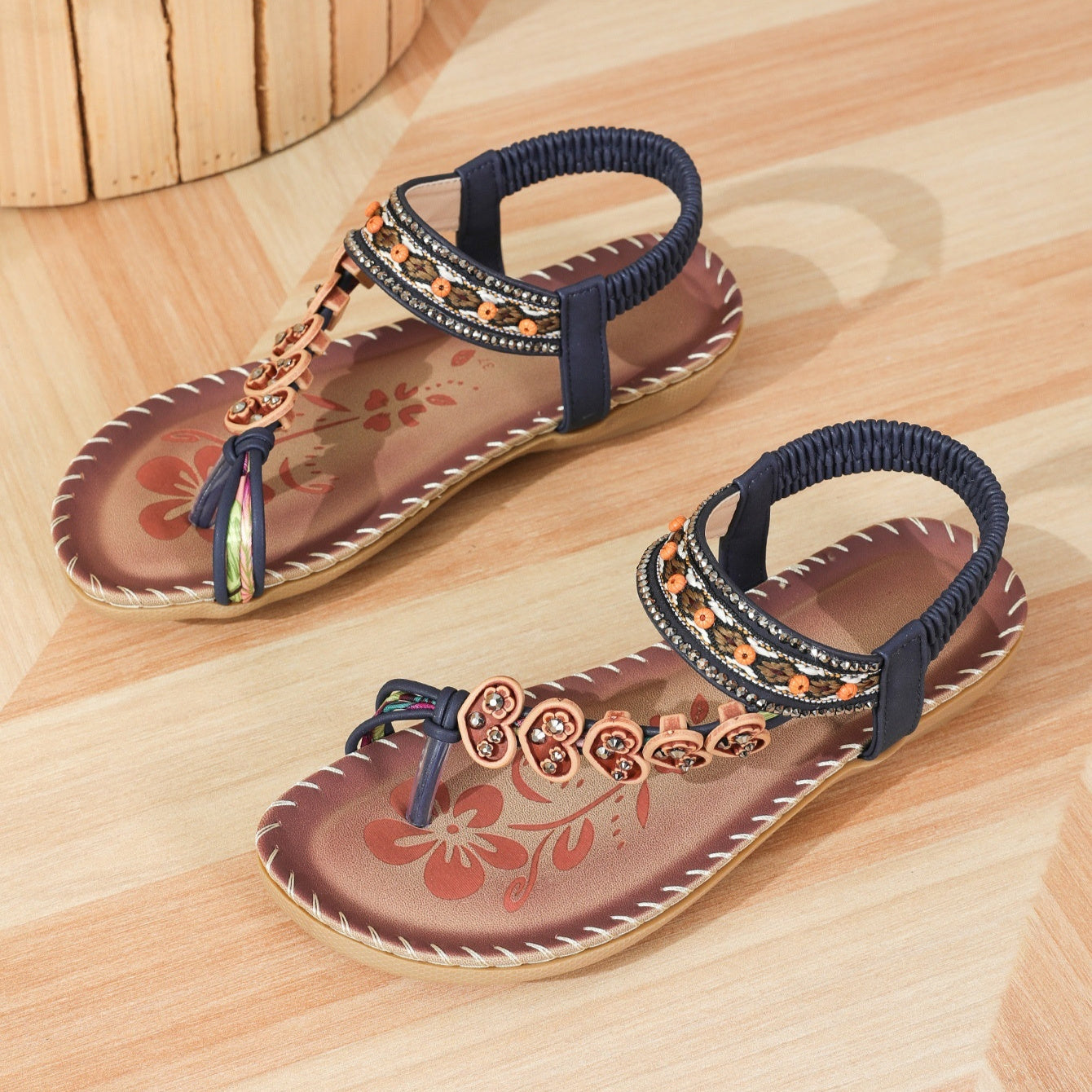 Women's Bohemian Beach Flat Sandals
