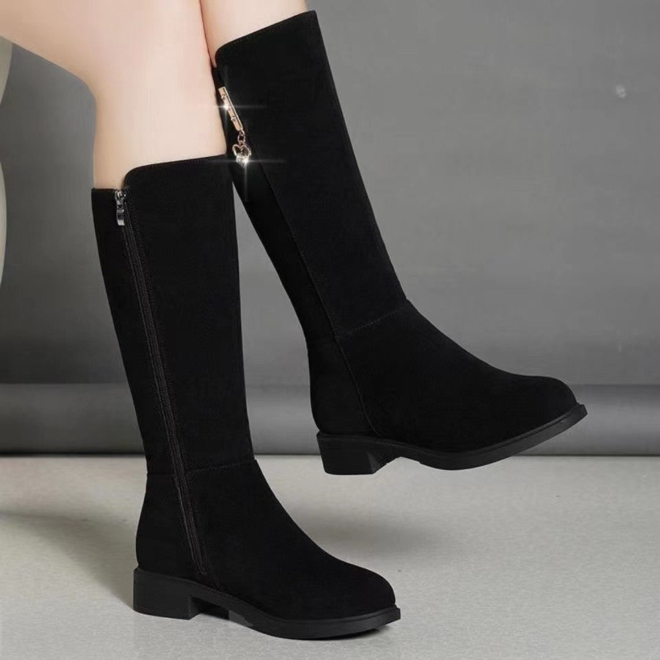 Women's Fleece Lined Mid-Calf Boots